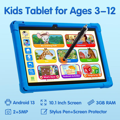 YYSWIE Tablet for Kids with Case